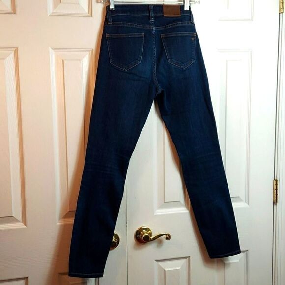 Madewell 8" Skinny Skinny Jeans Sz 26 - Picture 3 of 7
